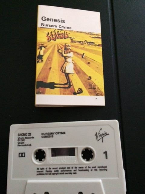 Genesis Nursery Cryme UK Cassette