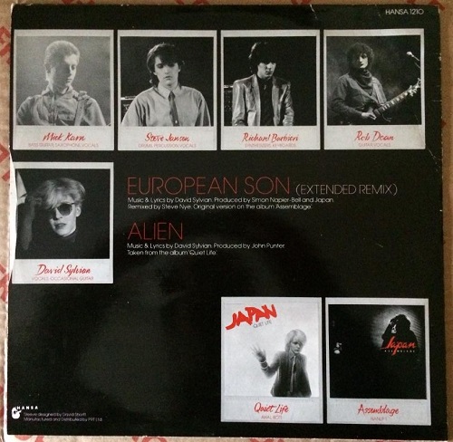 Japan European Son Vinyl, 12