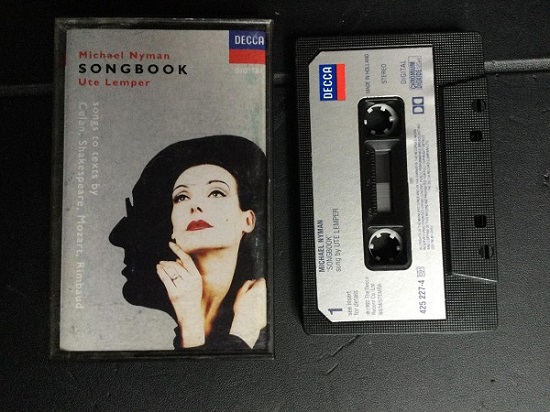 Michael Nyman - Songbook sung by Ute Lemper cassette