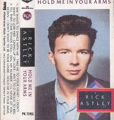 Rick Astley - Hold Me In Your Arms Cassette